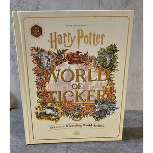 Harry Potter World of Stickers (Collectible Art Stickers) Hardcover